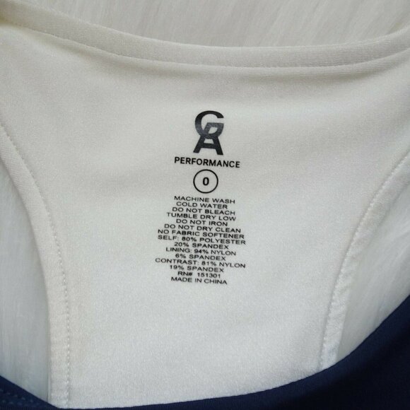 NWT Good American Core Power Sports Bra Bralette Top Active Athleisure Navy XS - Picture 6 of 12